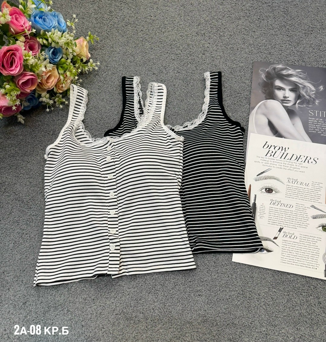 майка женская,майка трикотажная на бретелях,женские топы,майка топ,майка женская в полоску