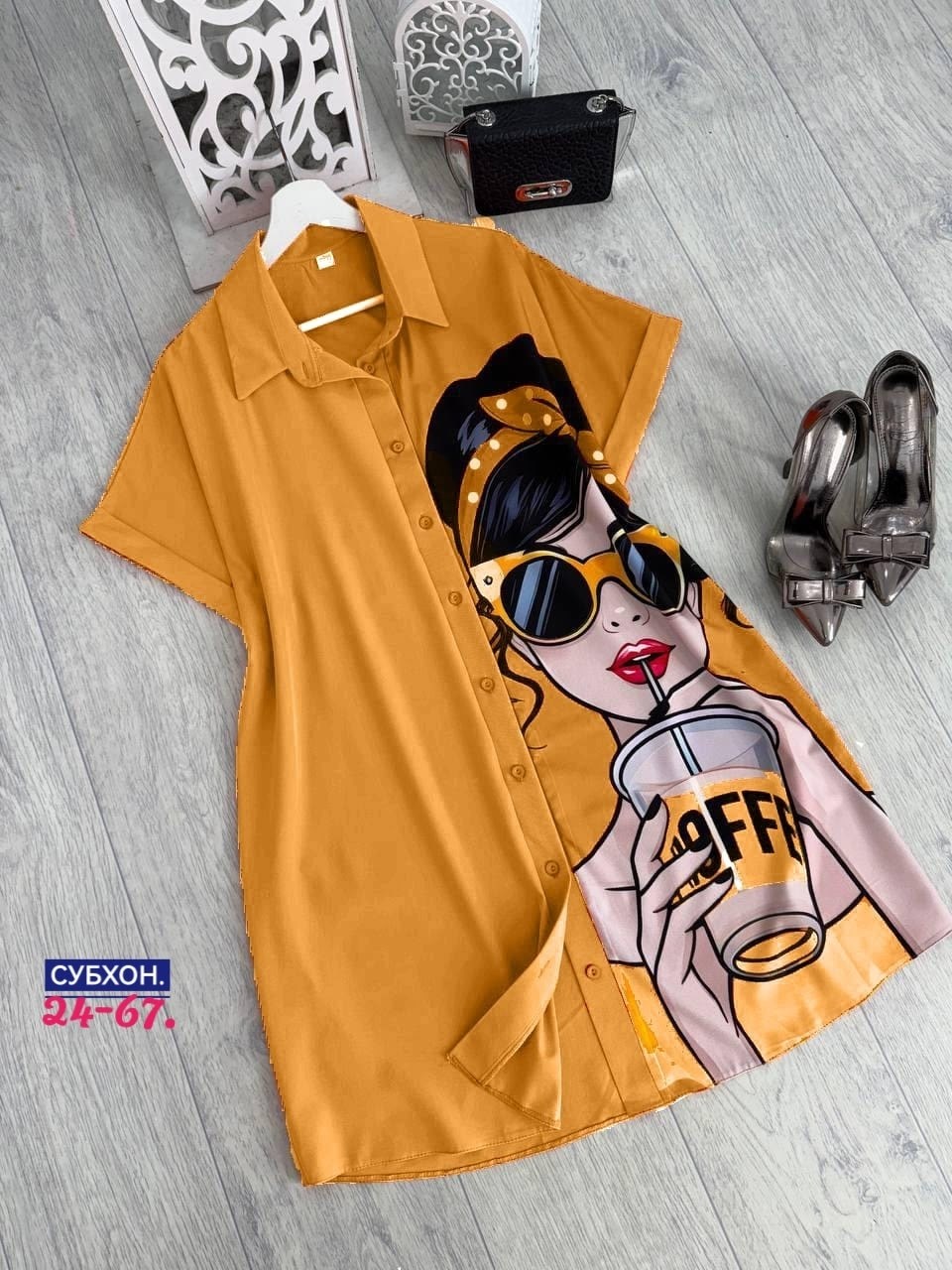 женское платье рубашка,туника женская,туника большие размеров,платье рубашка с принтом,платье летнее