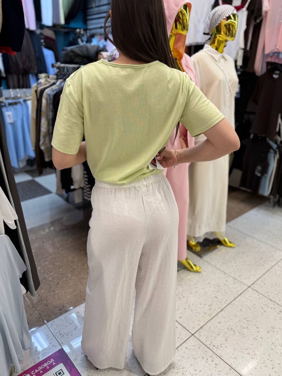 летние брюки,,брюки жёлтые,модная