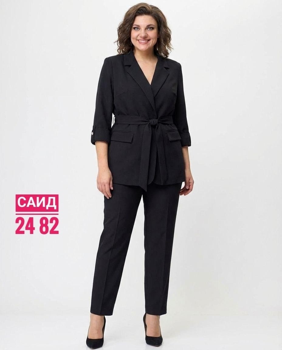 костюм брючный vilena 1094 черный,костюм брючный vilena 1018 черный,брючный костюм iva 1458 черный,черный брючный костюм,костюм брючный 1390 черный асолия