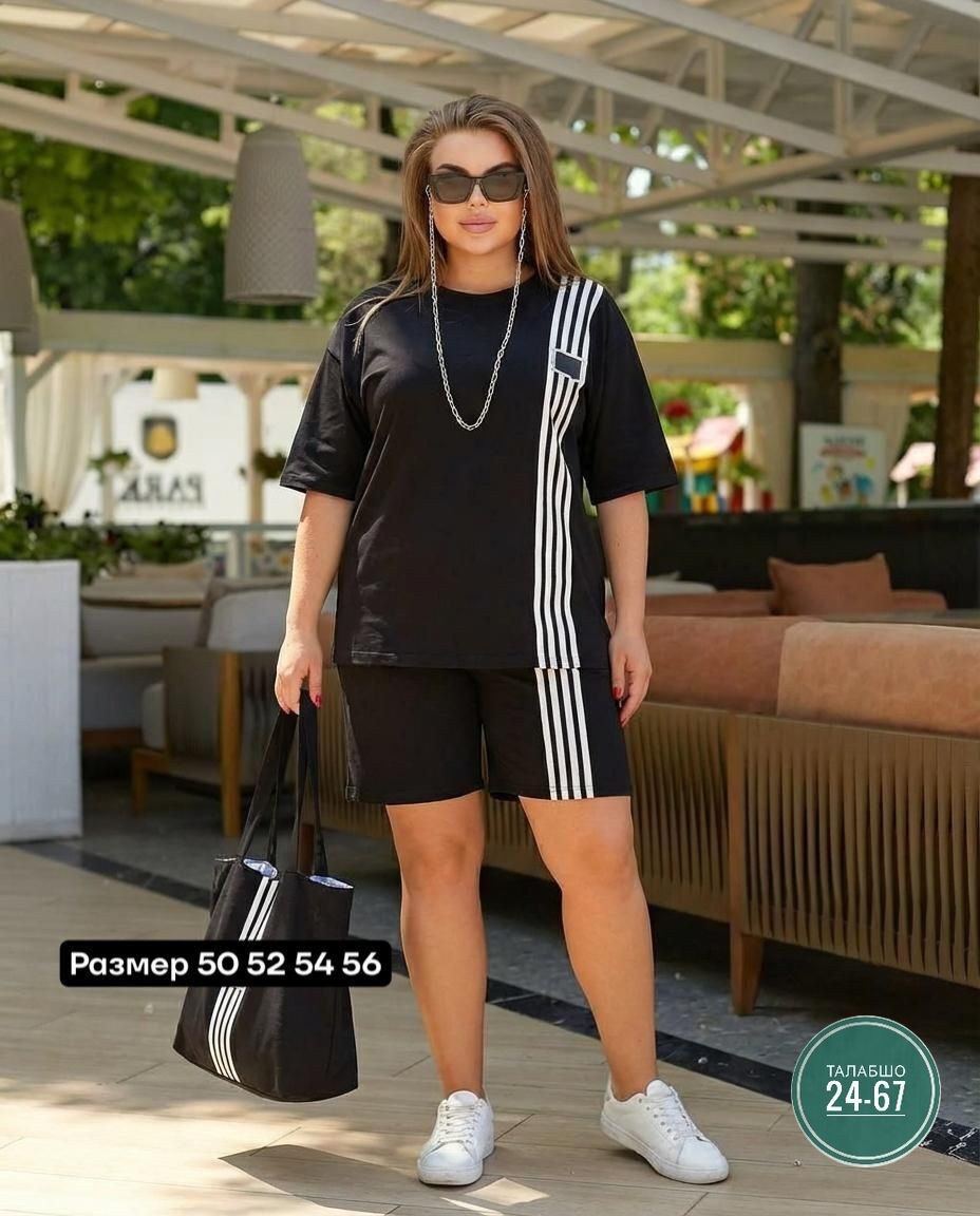 cпортивный костюм больших размеров,летний костюм свободного кроя,летний костюм больших размеров,женский спортивный костюм больших размеров,костюм двойка женская