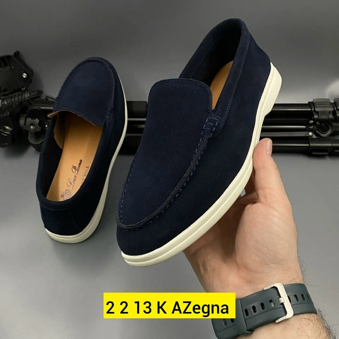 лоферы мужские loro piana,слипоны мужские,,лоферы мужские,мужские синие лоферы loro piana