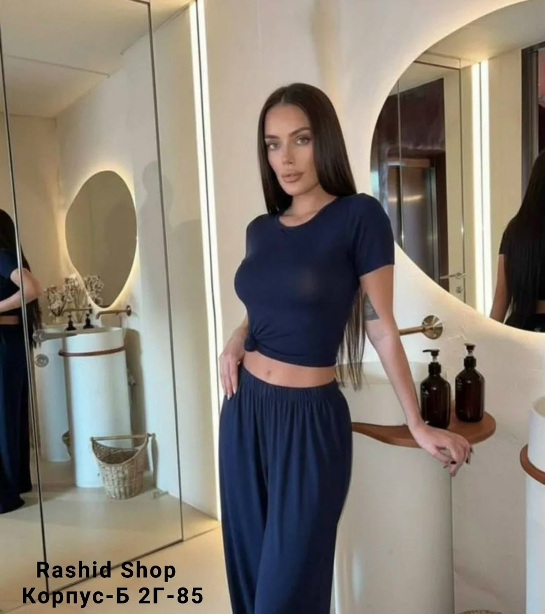 костюм для женщин,,домашние костюмы,широкие брюки