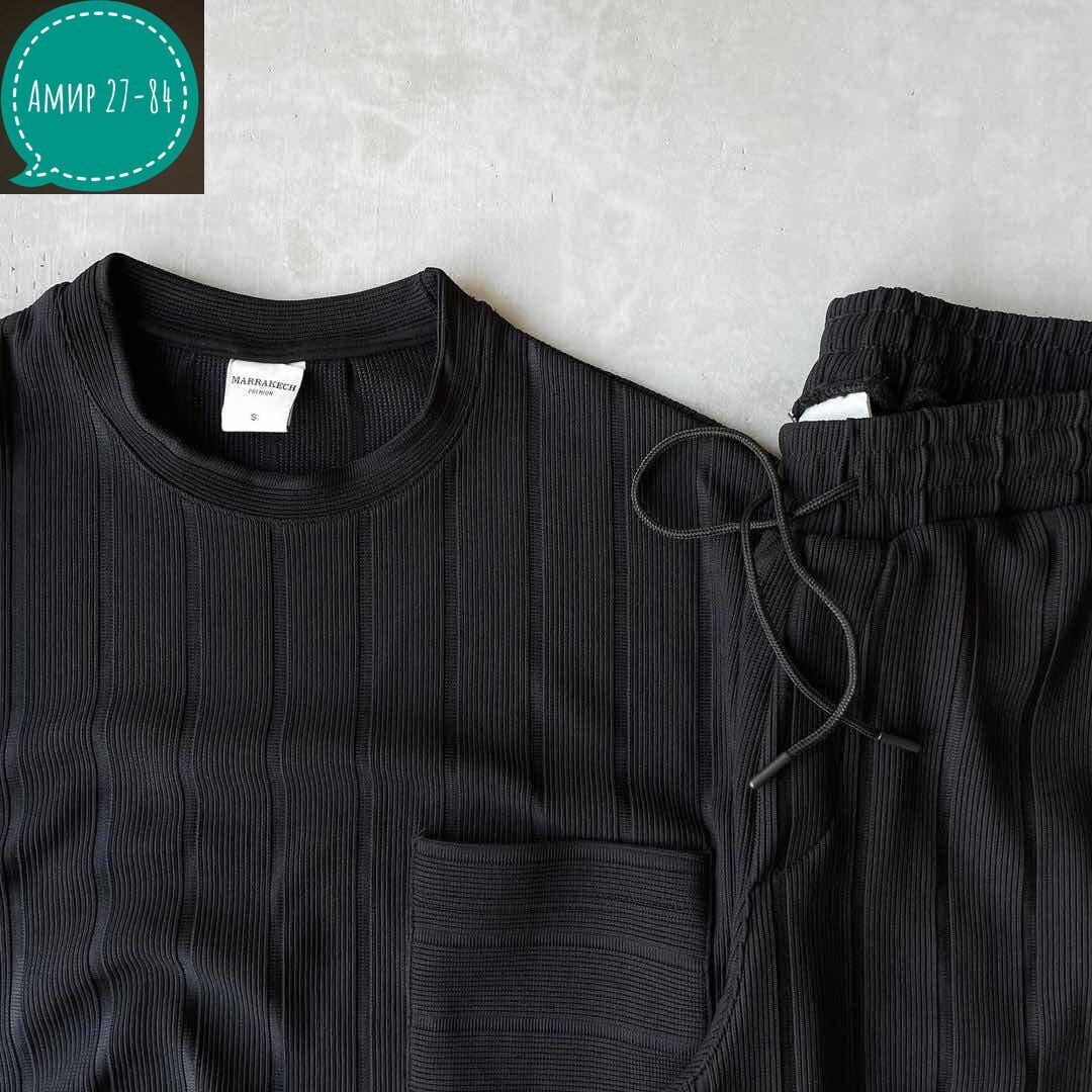 мужской костюм черный,мужская мода,костюм черный,футболки мужские оверсайз,мужские летние костюмы