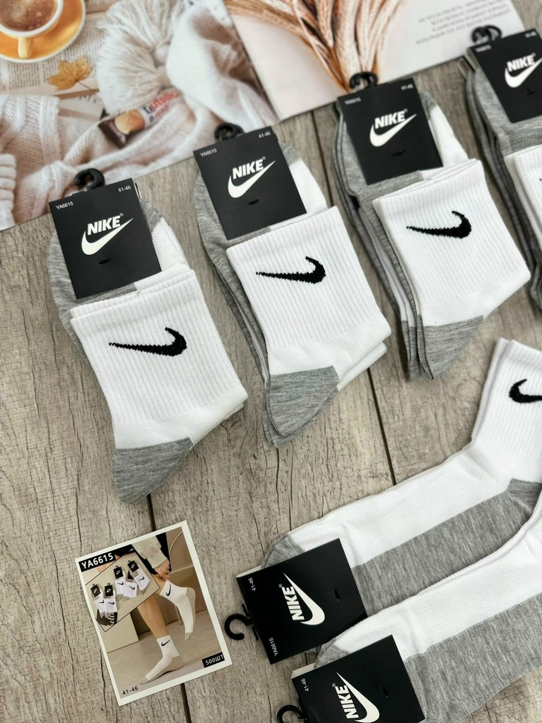 носки мужские 10 пар nike,комплект носков nike,спортивные носки nike набор средних носков 5 пар,носки nike длинные спортивные набор 10 пар,носки nike