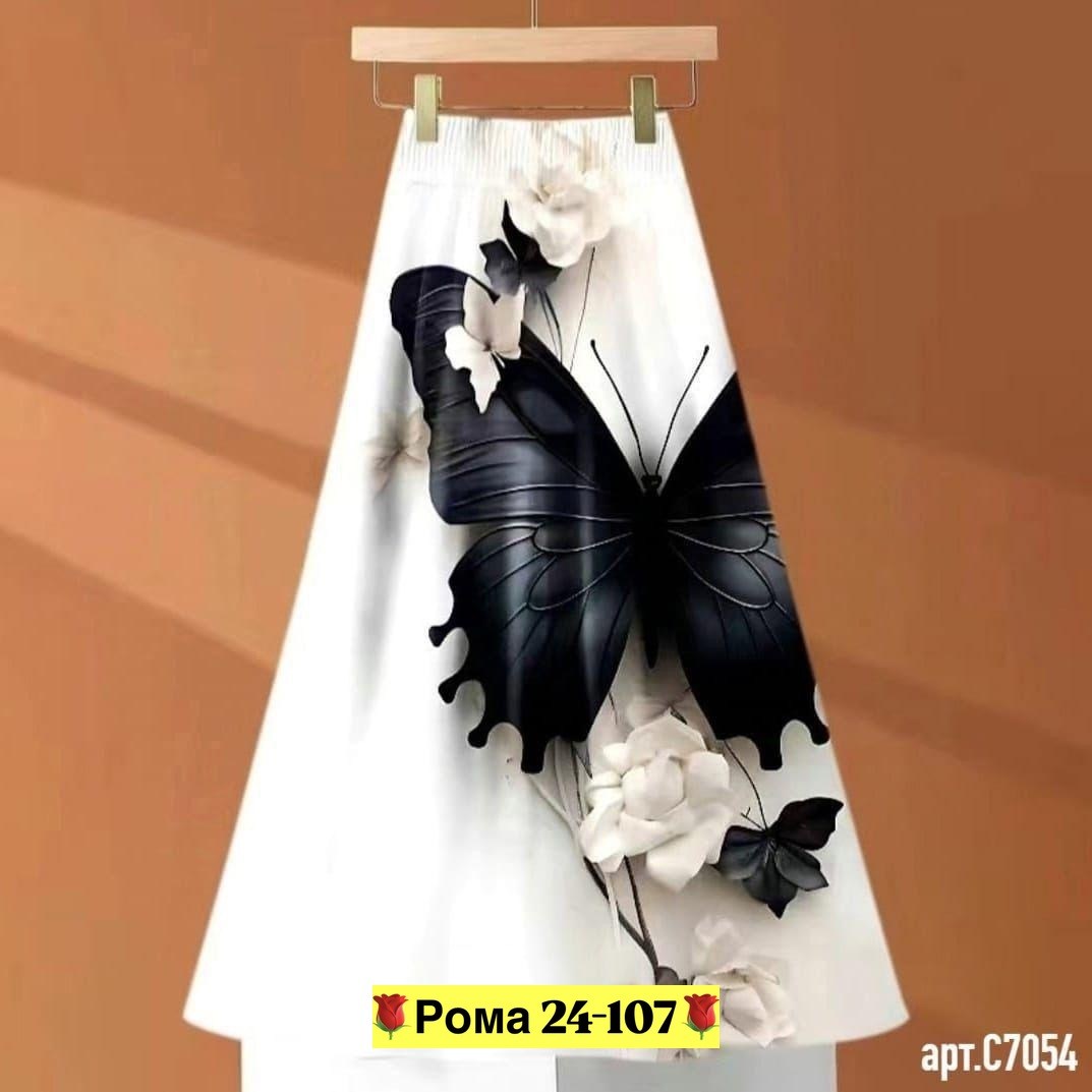 юбка с рисунком,юбка с вышивкой,юбка с принтом,женская юбка с принтом,юбка средней длины