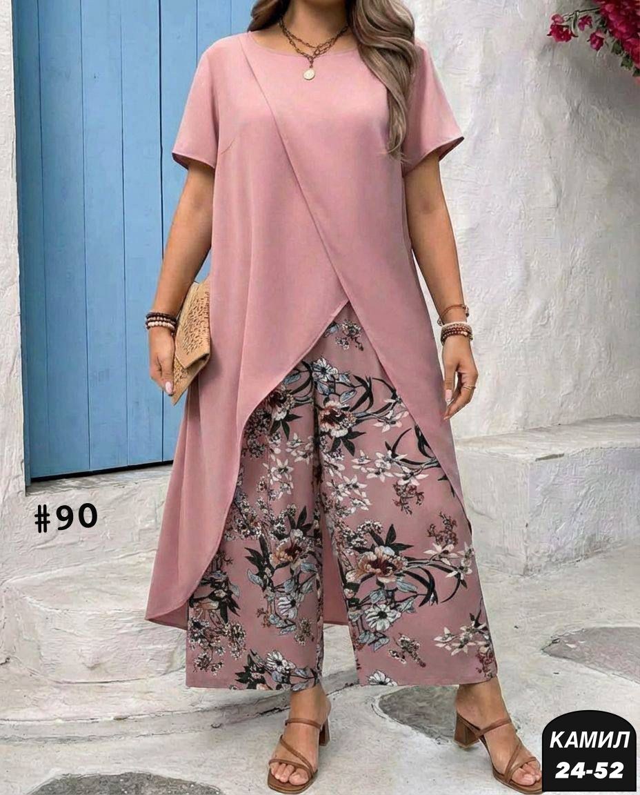 летняя одежда для женщин,женские костюмы больших размеров,женский брючный костюм,костюм с брюками,летние костюмы