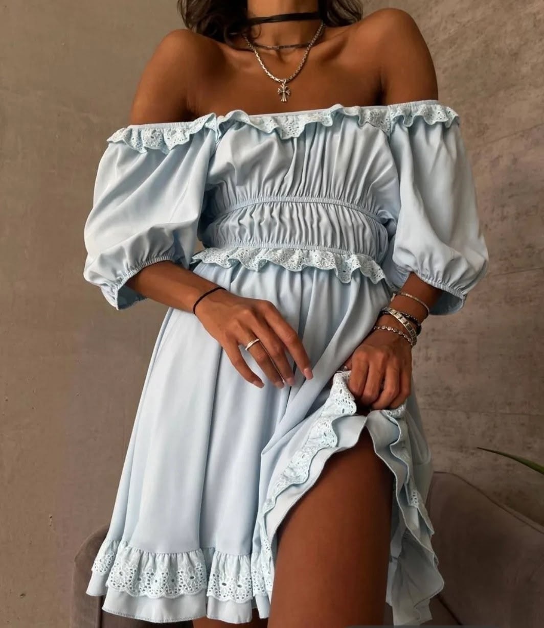 платье летнее,платье на лето,платье с оборками,платья,короткое платье