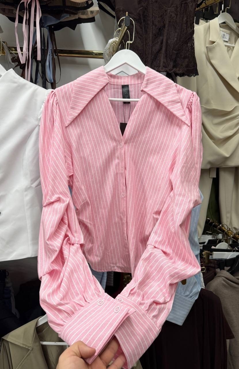 рубашка женская,рубашка в полоску,рубашка розовая,блузка женская,рубашка isabel marant розовый