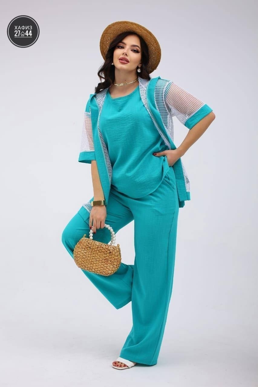 костюм женский,стильные костюмы,летние костюмы,брючный комплект,брючной костюм