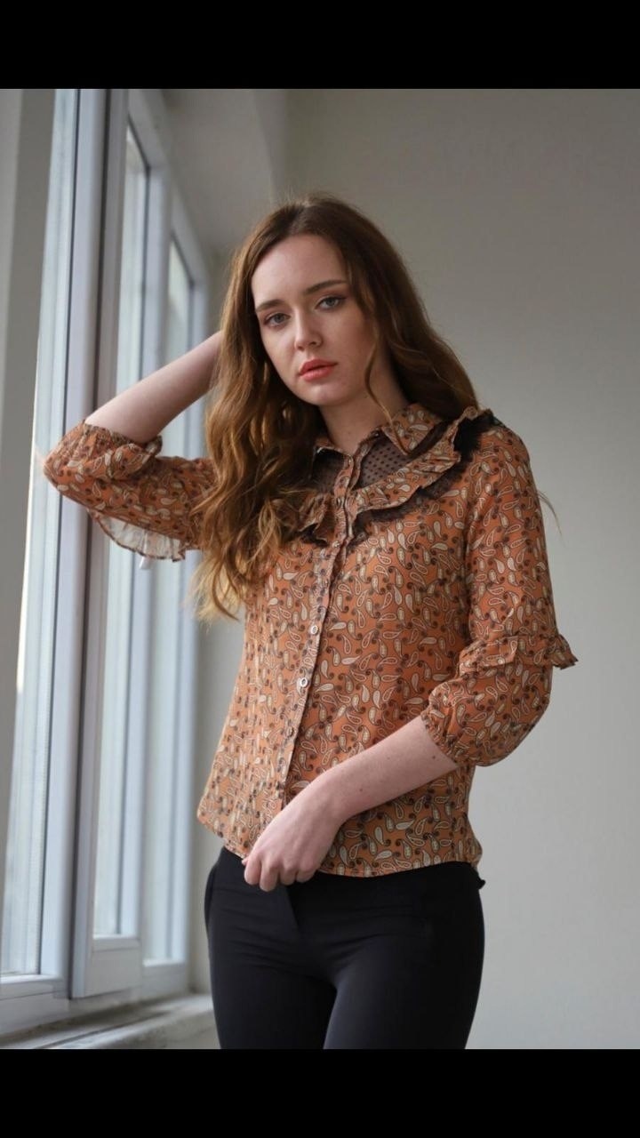 женская блузка,блуза,модные блузы,блузка с оборками,блузка бохо