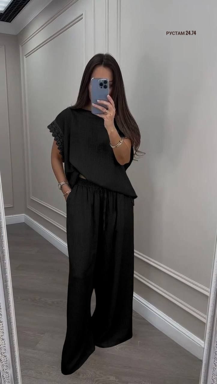 пижама женские,комплект женской пижамы,пижама комплект,пижама с кружевом,пижама женская со штанами вискоза