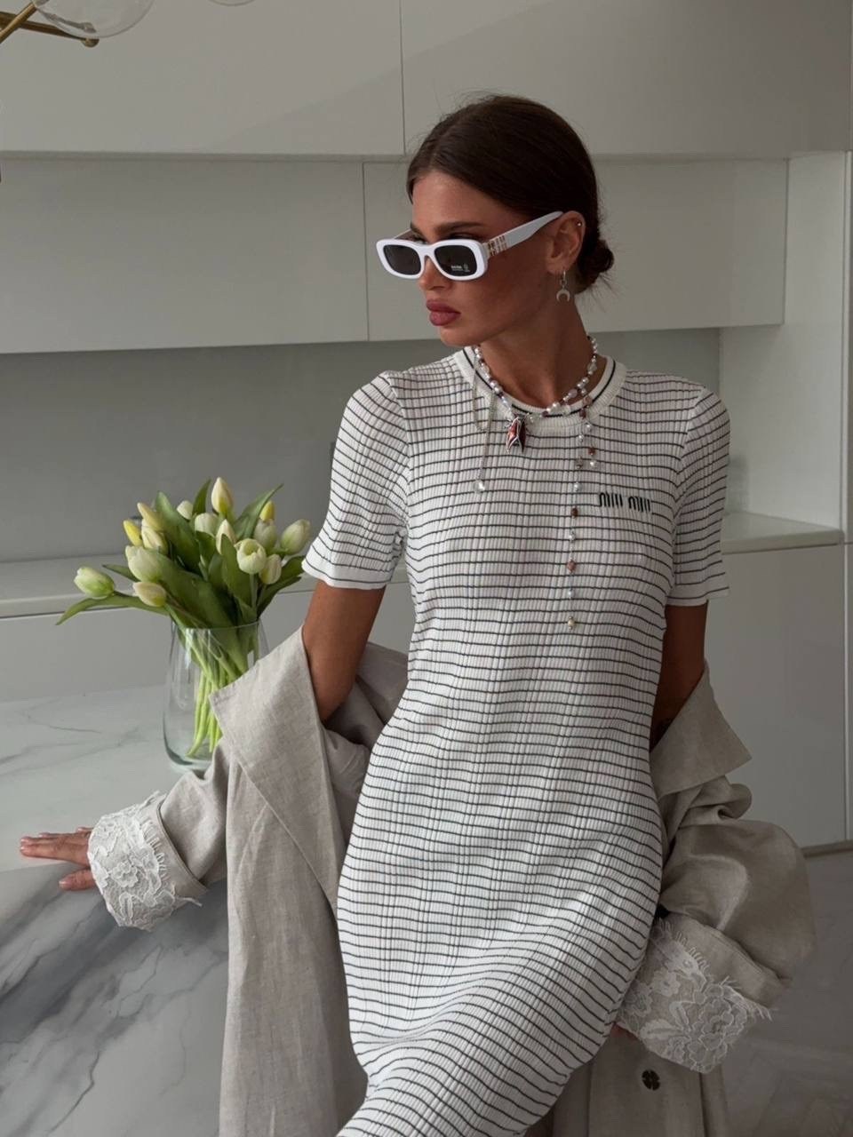 платье женское белое,стильное платье,повседневные платья,трикотажное платье,платье женской