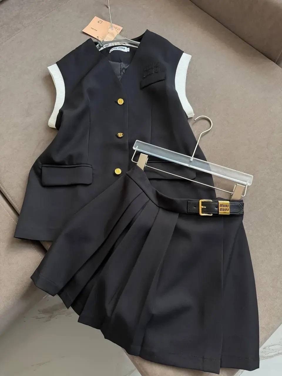 костюм школьная,школьная форма,жилет и юбка,юбка школьная форма,школьный костюм с юбкой