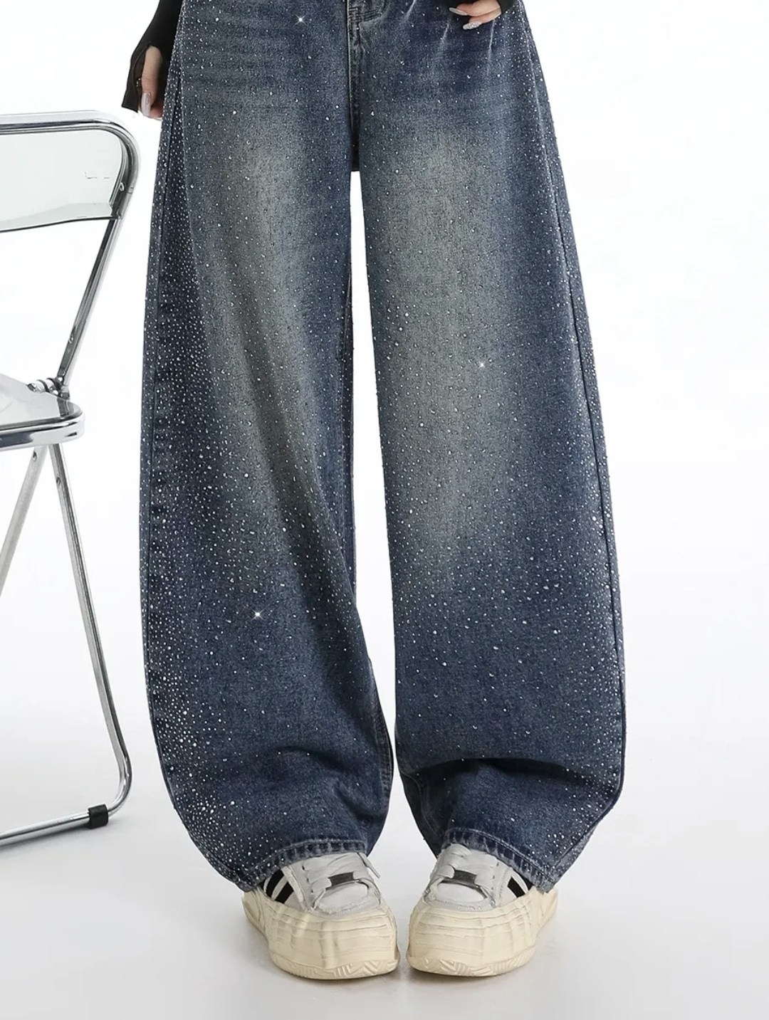 женские синие мешковатые джинсы y2k в стиле харадзюку,женские джинсы в стиле харадзюку синие мешковатые джинсовые брюки в корейском стиле,широкие джинсы,женские джинсы с высокой талией,женские широкие