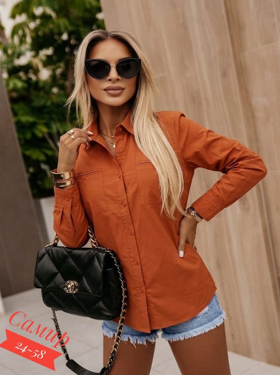 рубашка женская,женская рубашка голубая,рубашка,рубашка с карманами женская,рубашка женская классическая