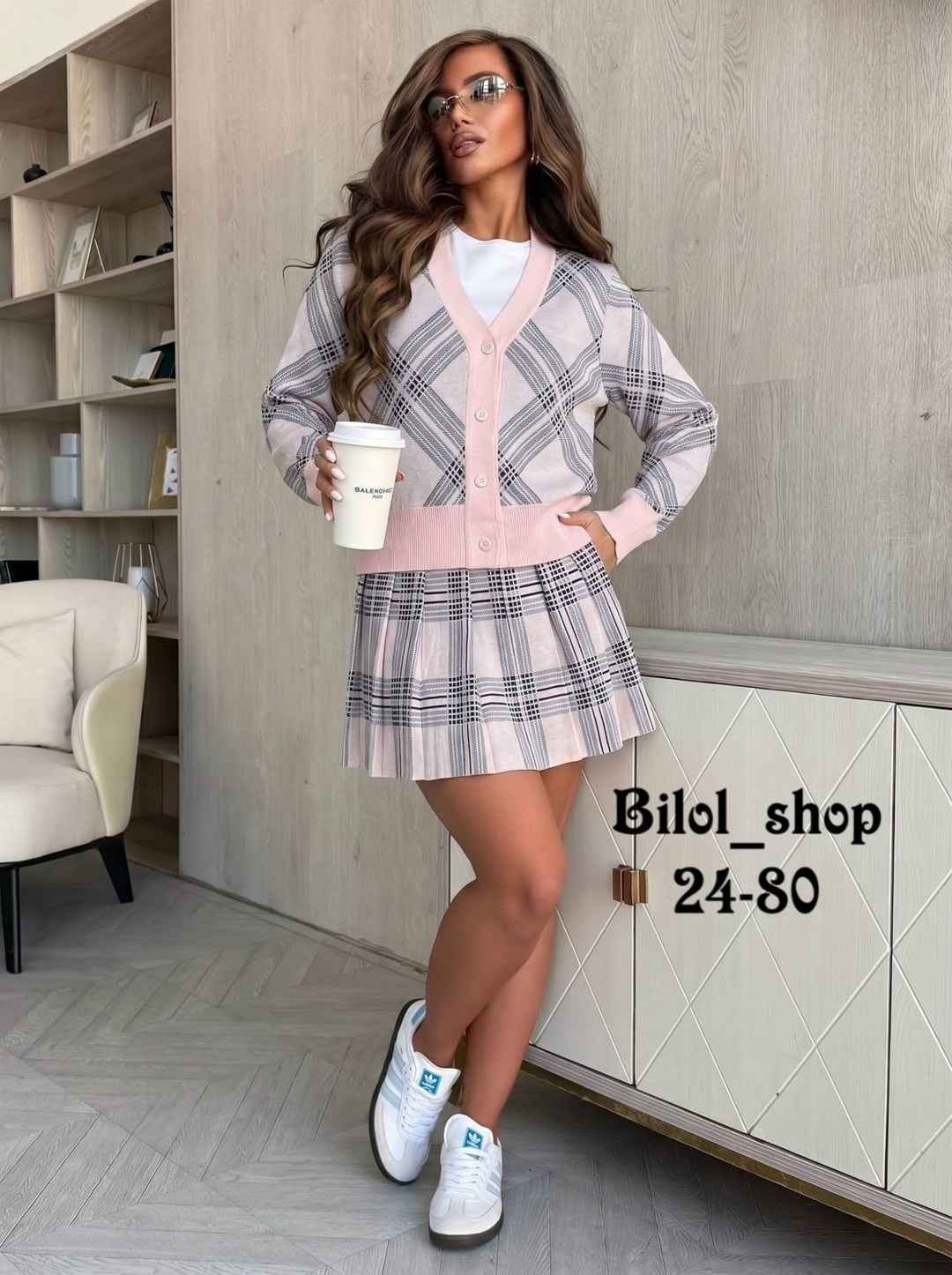 трикотажные костюмы,юбка в клетку,женские костюмы с юбкой,нарядная кофта,женские костюмы