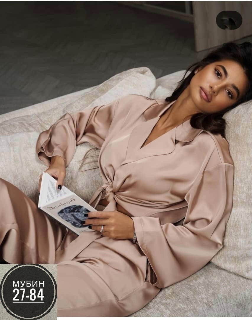 атласный костюм женский,брючный атласный костюм,шелковый костюм,атласный костюм,костюм женский в пижамном стиле