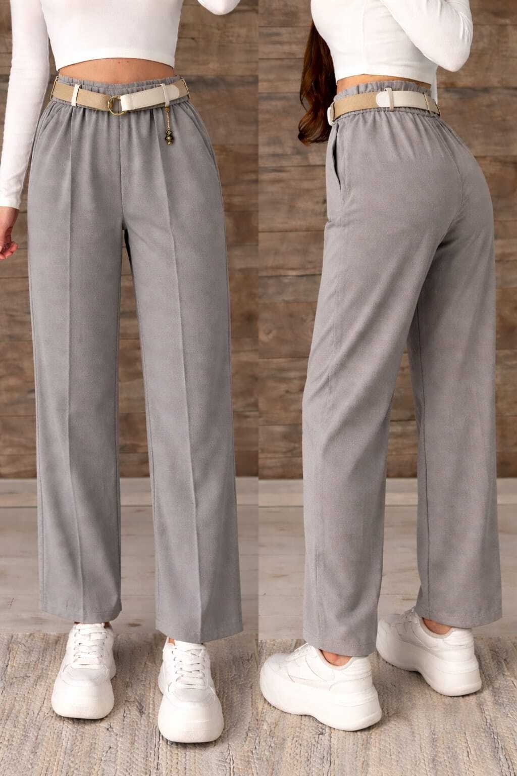 брюки ulyashova,брюки классические,брюки женские,серые брюки палаццо,брюки широкие