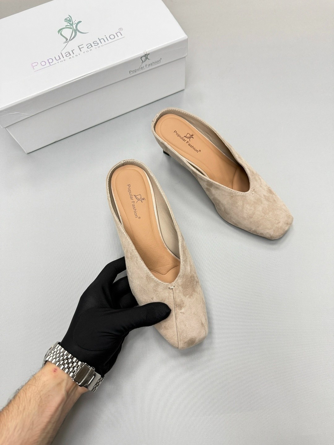 ,замшевые мюли,мюли на каблуке,женская ,босоножки летние