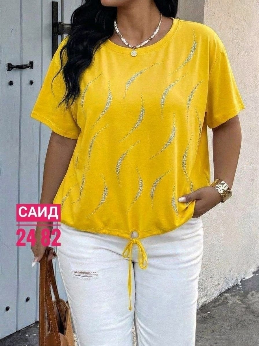 футболка больших размеров женская,футболка женская,футболка женская с стразами,футболки женская оверсайз,футболка оверсайз со стразам
