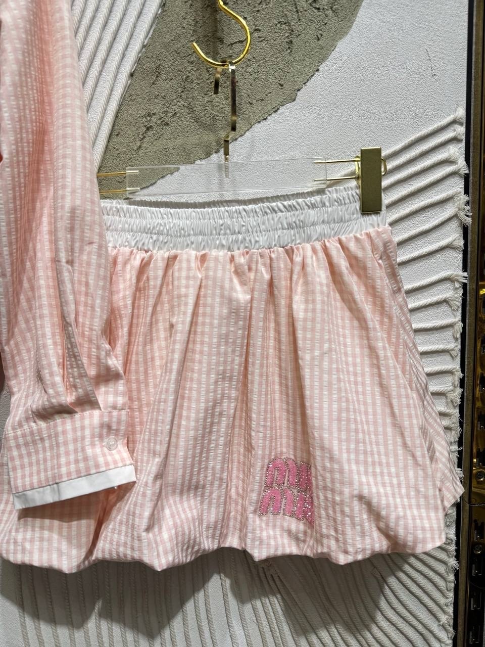 костюм с юбкой,розовый костюм,,женское платье рубашка