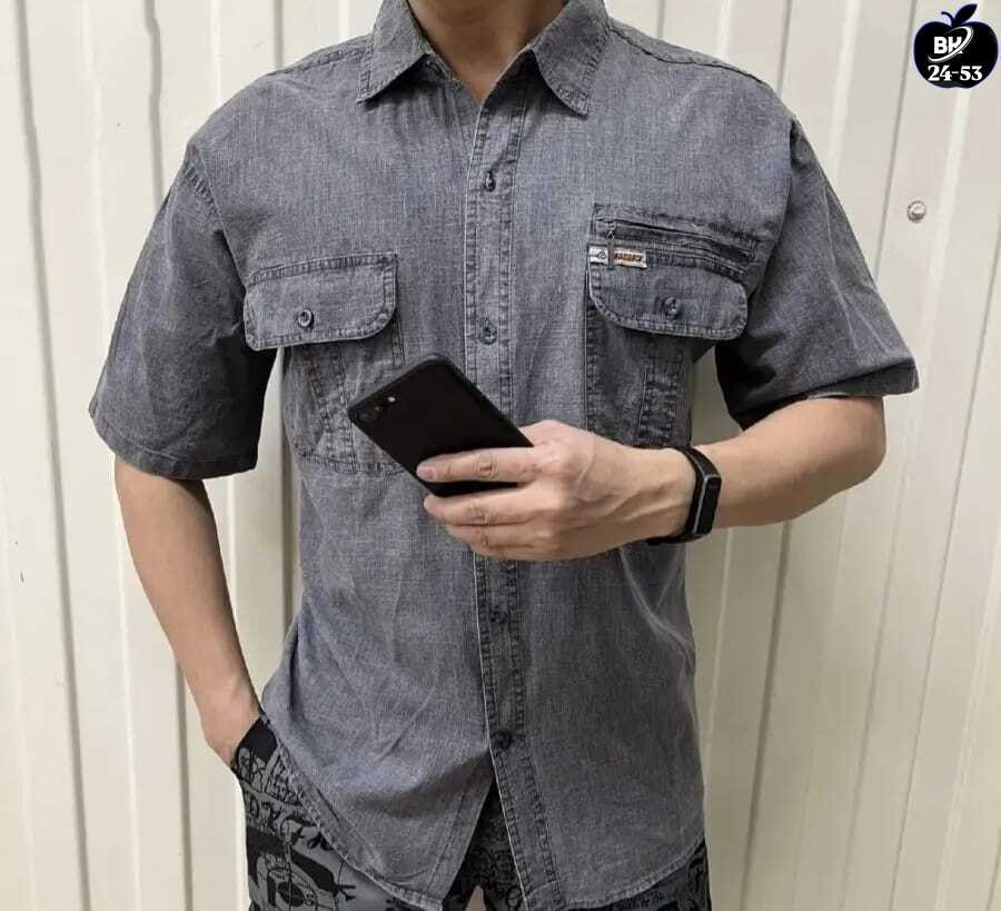 рубашка мужская,мужская рубашка с короткими рукавами,рубашка рубашка мужская,рубашка,рубашка мужская джинсовая