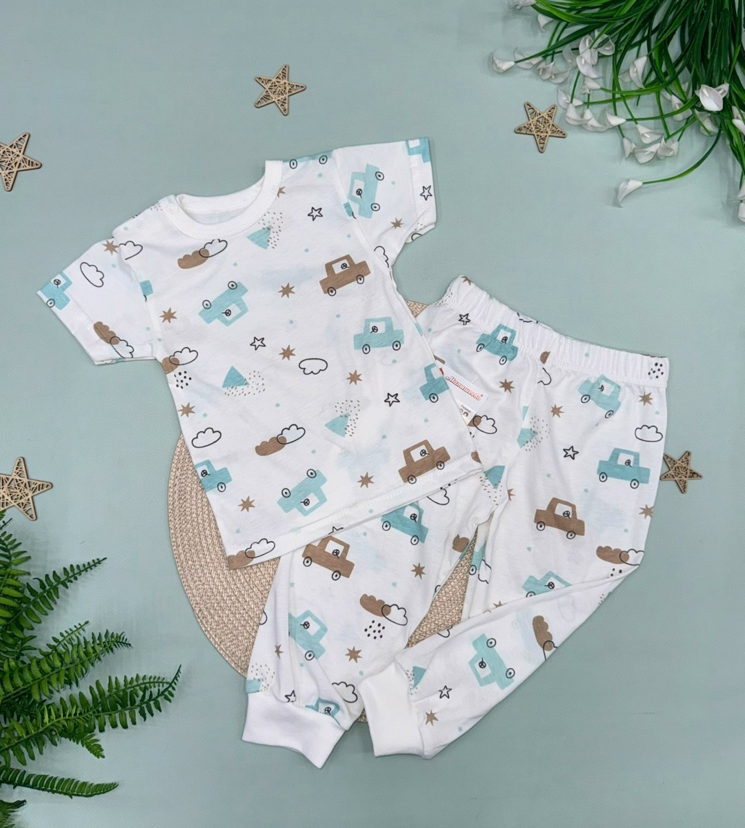 одежда для новорожденного,штанишки для новорожденного,комплект для малыша,пижама детская,пижама для малыша