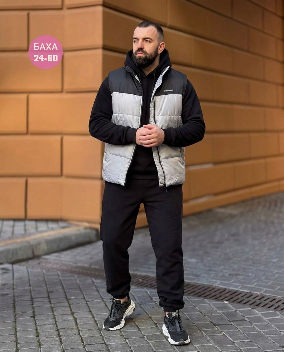 зимний спортивный костюм с жилеткой мужской,жилетка под спортивный костюм мужской,мужской теплый спортивный костюм на флисе с жилетом,теплый мужской спортивный костюм тройка с жилетом,костюм на флисе
