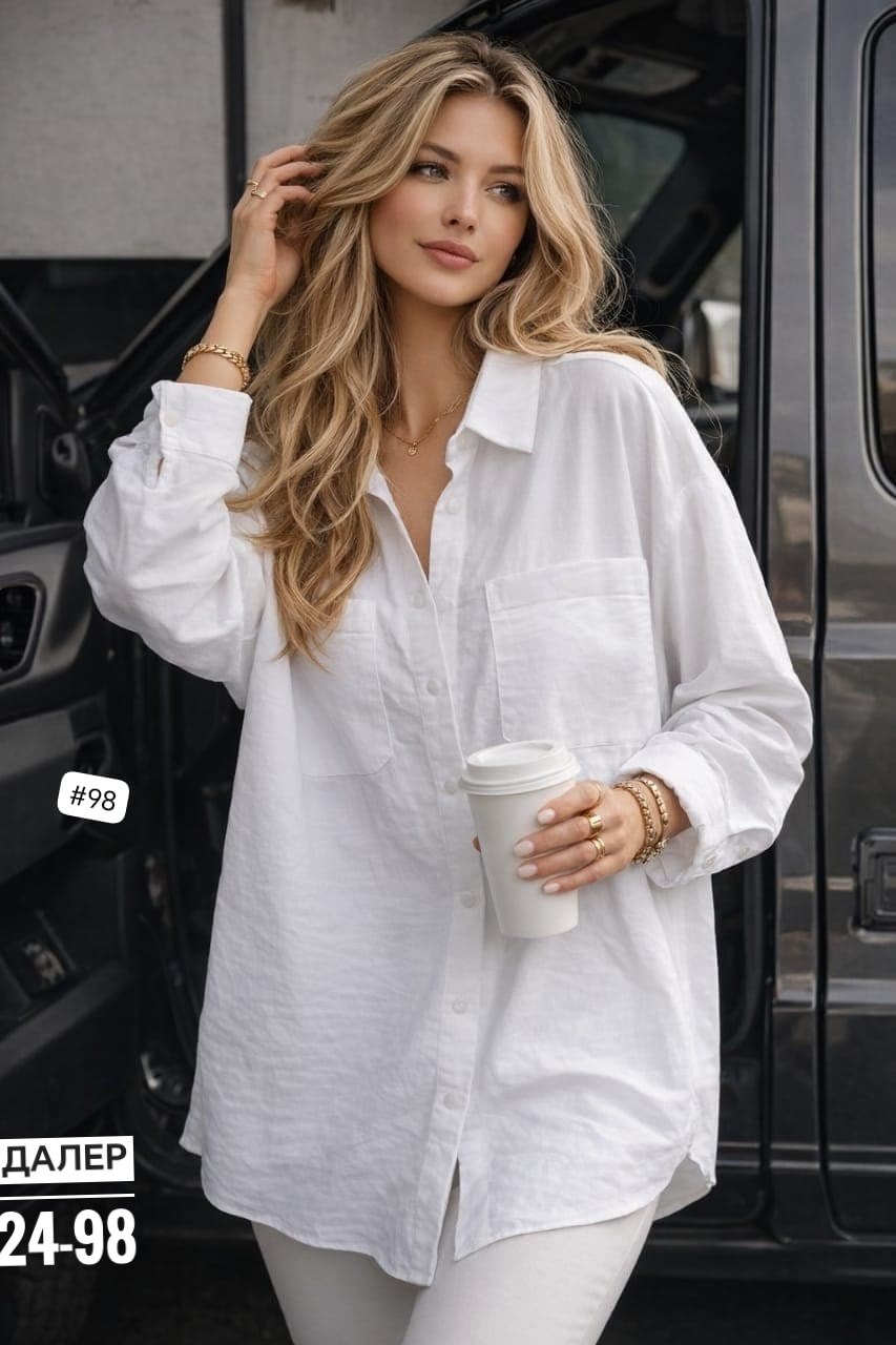 рубашка женская,рубашка оверсайз с длинными рукавами the assem 68132204,белая женская рубашка,рубашка хб женская,льняная рубашка женская оверсайз