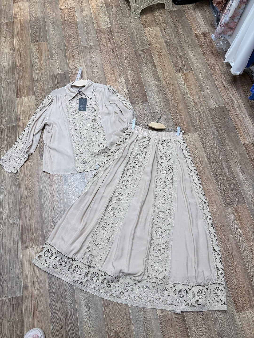 платье комплект,комплект костюм,кружевное платье,платье винтажное