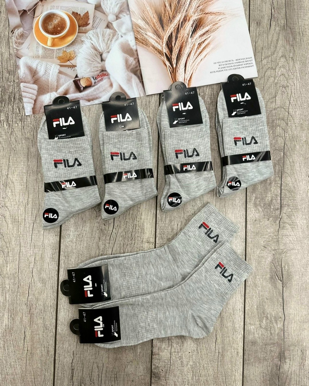 носки мужские,носки fila,носки fila мужские,носки мужские 10 пар,носки мужские fila 10 пар