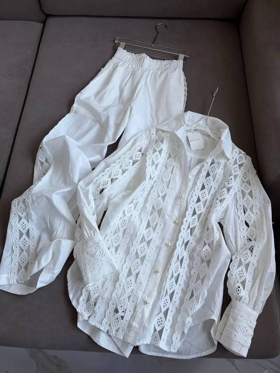 блузка с кружевами,комплект костюм,кружевная рубашка,блузка винтажная,повседневная блуза