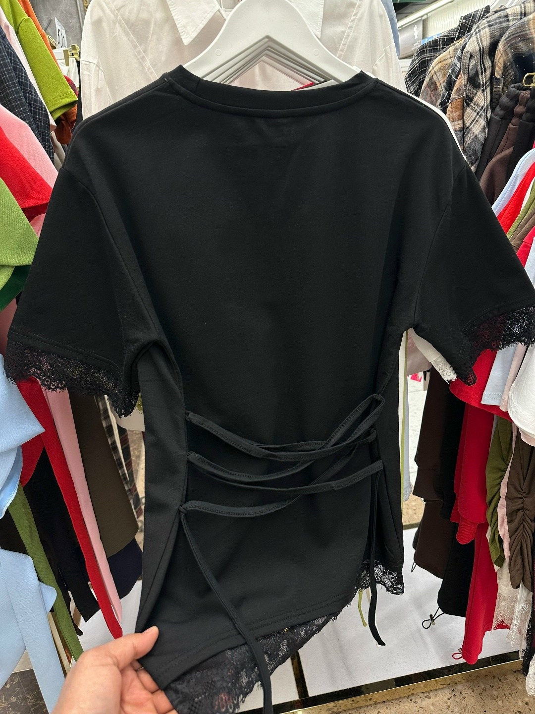 футболка с кружевами,футболки для женщин,футболки женская,стильная футболка,футболки оверсайз