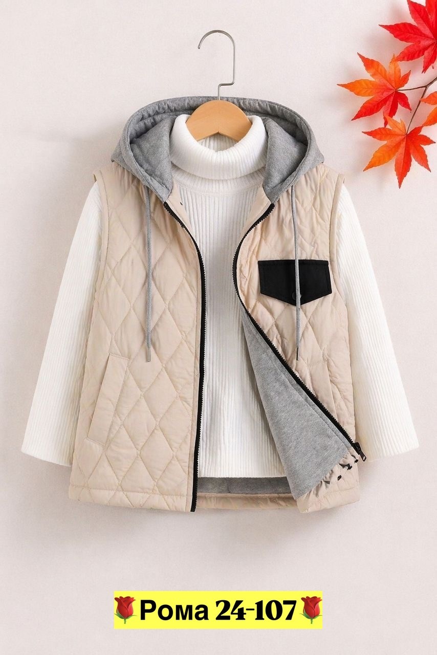 детский жилет,демисезонная жилетка,жилетка для детей,жилет женский,жилет с капюшоном