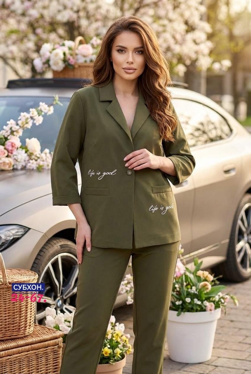 брючный костюм dilana vip 2056 мята_тиффани,костюм dilanavip 2056 тиффани,бирюзовый костюм женский брючный,костюм dilana vip арт. 2056 мята (тиффани),костюм dilanavip 2056 мята