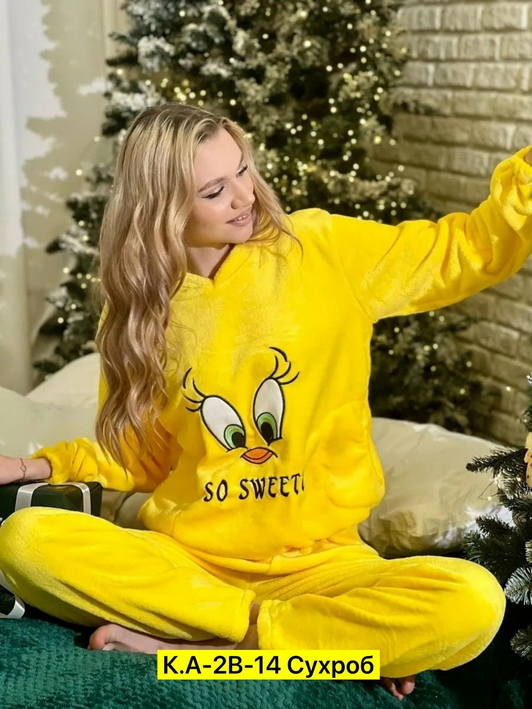 пижама теплая плюшевая,теплая плюшевая пижама женская,плюшевая пижама,пижама со штанами теплая домашняя,желтая пижама женская
