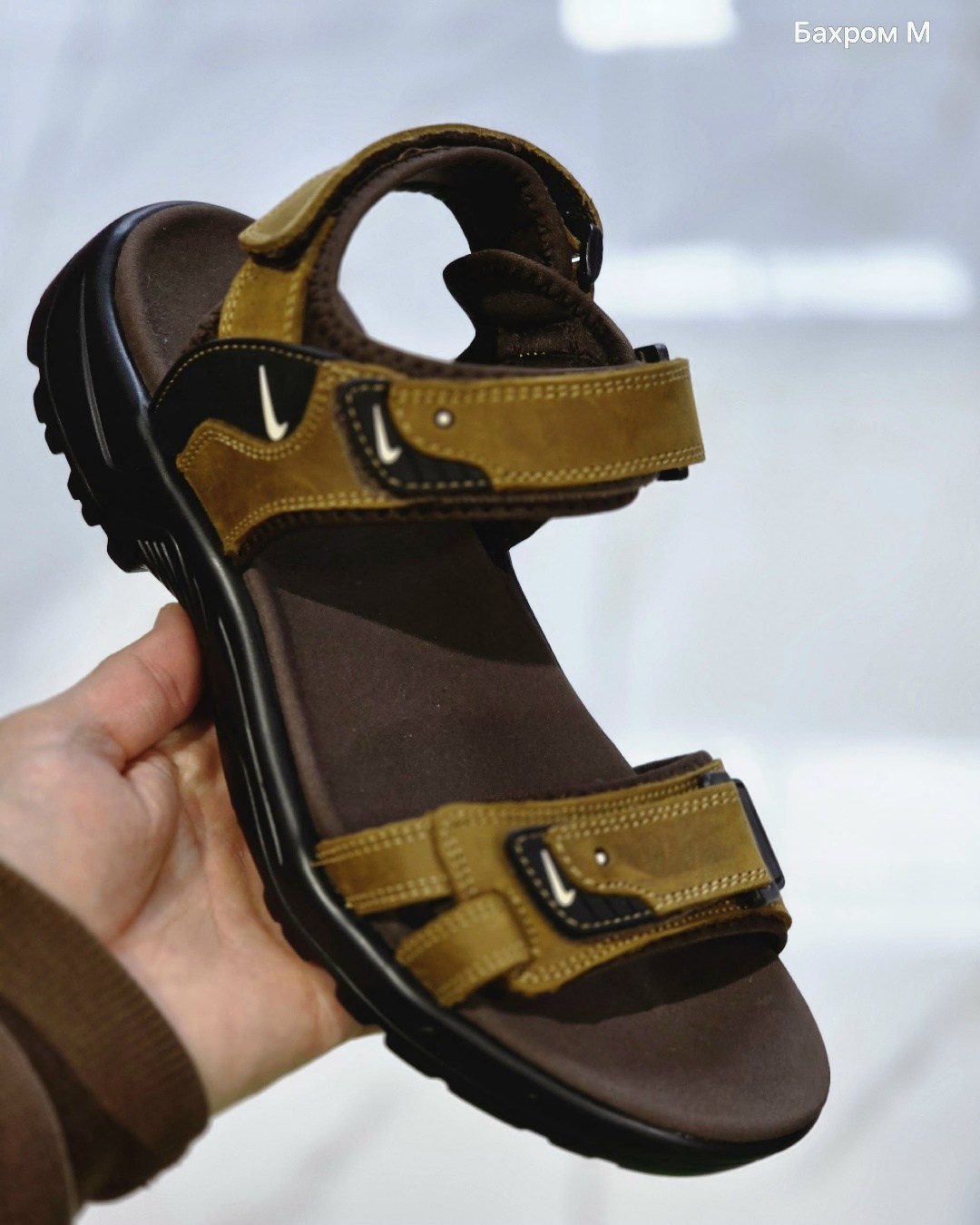 сандалии мужские,сандали найк кожаные,сандалии nike,сандалии,сандалии спортивные