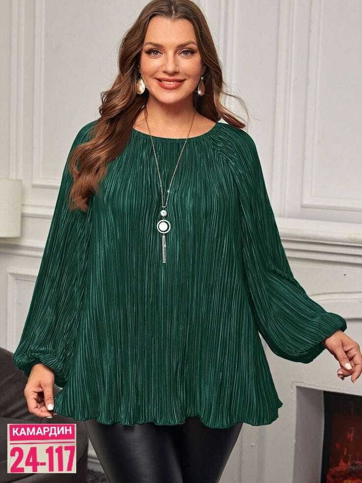 блузка для полных,плиссированная блузка,блузка женская,женская кофта,стильная блузка