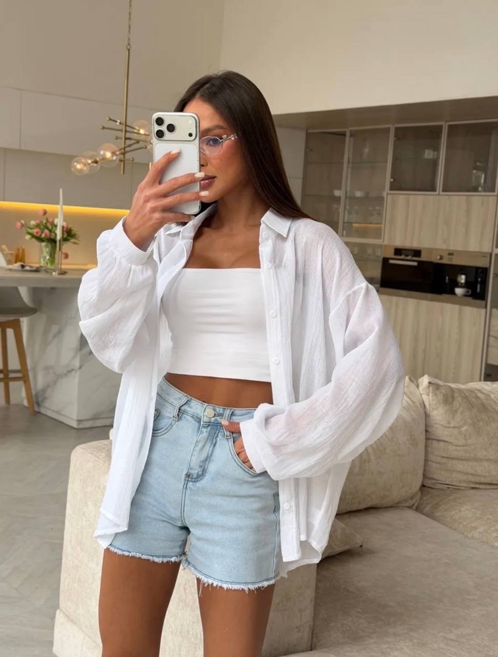 женская рубашка,рубашка голубая оверсайз,голубая рубашка женская оверсайз,голубая рубашка,хлопковая оверсайз рубашка