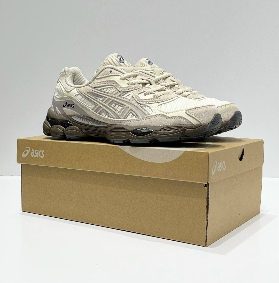 кроссовки asics gel-nyc,кроссовки asics gel-nyc цвет бежевый размер 46 eu,кроссовки asics,кроссовки,кроссовки asics gel