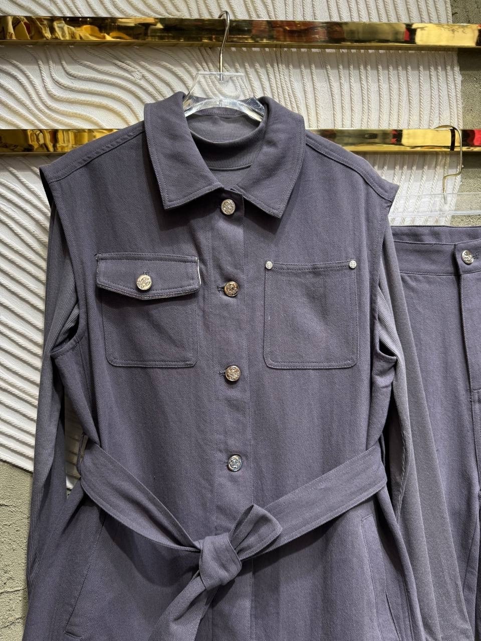 брючный комплект,женские брючные костюмы,брючной костюм,серый брючный костюм,женский костюм с брюками