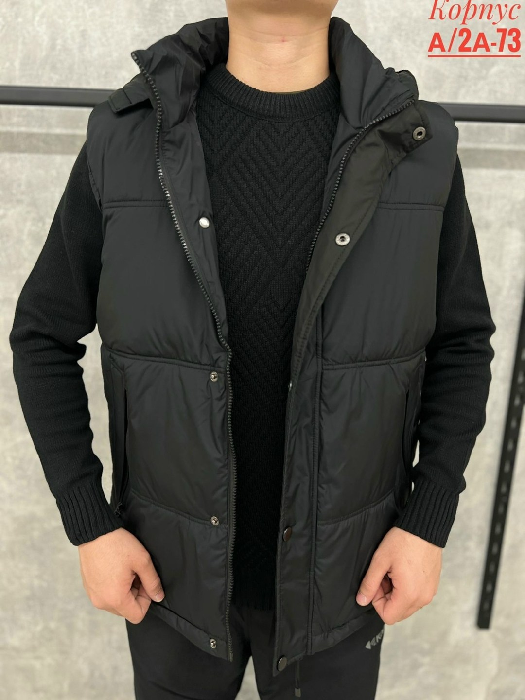 жилетка теплая мужская без воротника,жилет с капюшоном мужской,жилет мужской,теплый жилет,жилет мужской теплый