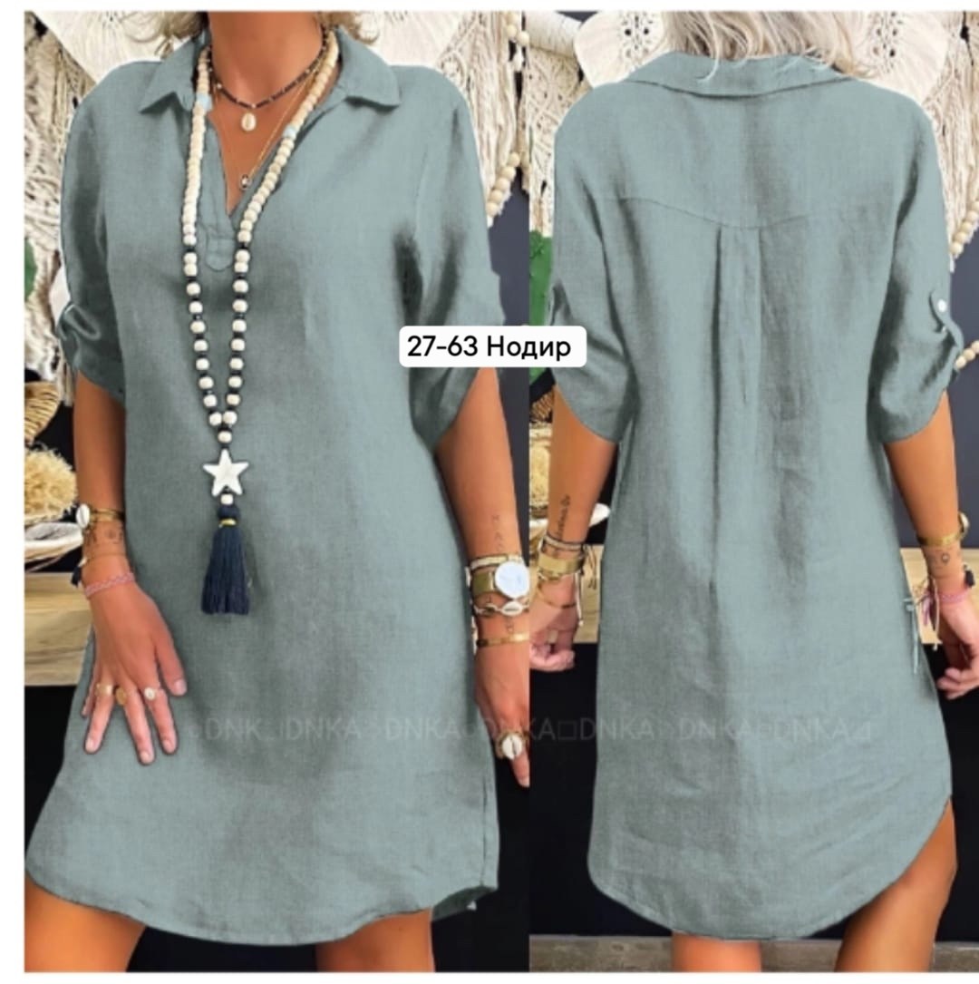платье женской,платье туника,модное платье,свободное платье,льняное платье