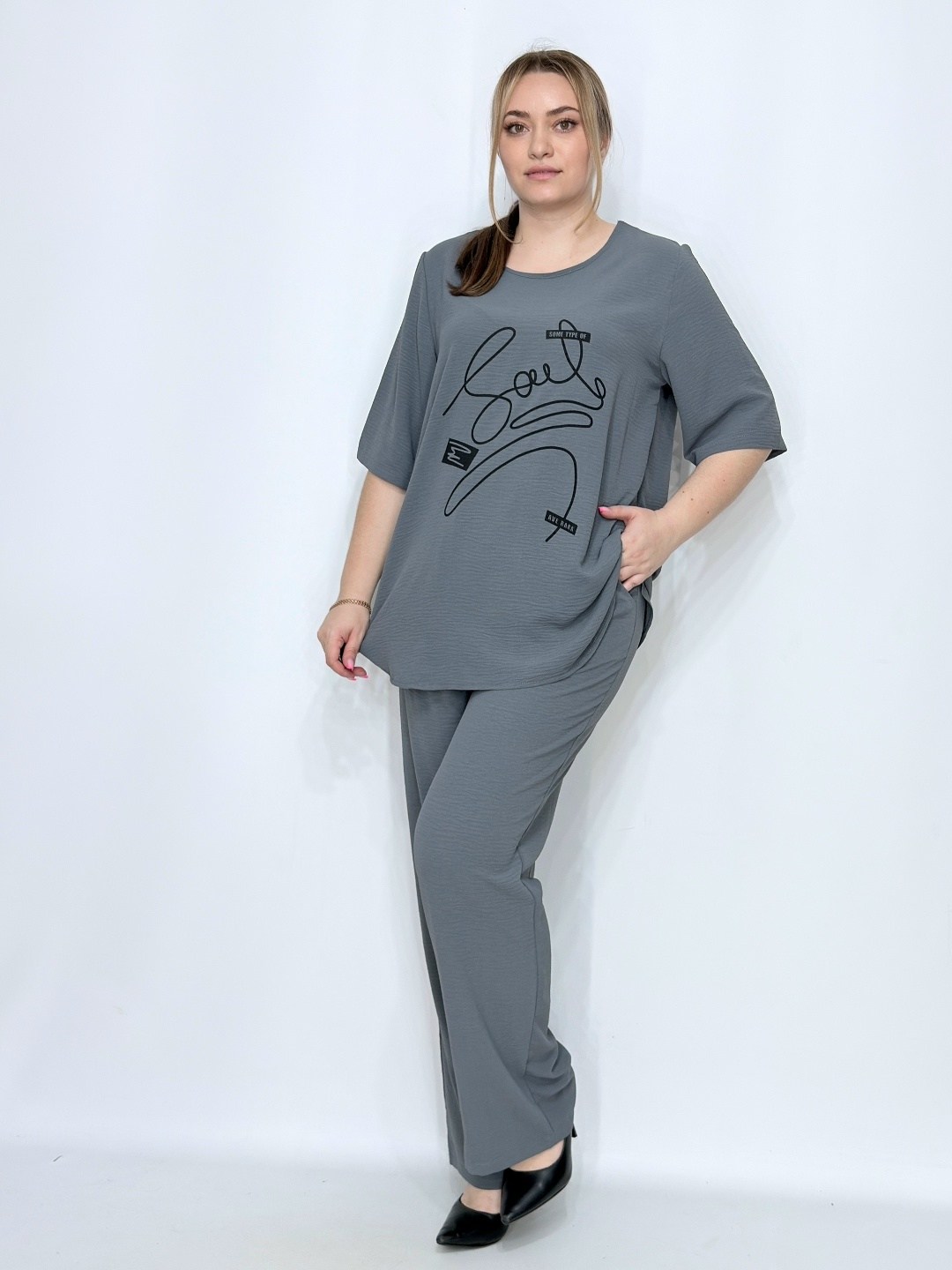 костюм женский,костюм с брюками,женские костюмы больших размеров,трикотажный костюм с брюкам,брючный комплект