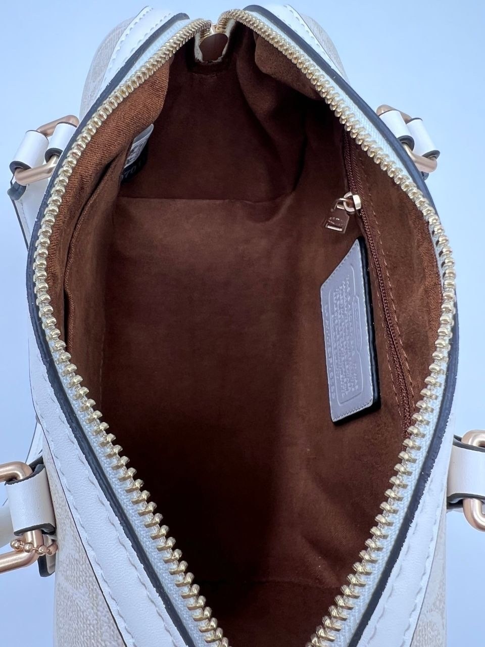 сумка coach,сумка женская coach,coach сумка rowan satchel in signature canvas,сумка с фирменным покрытием coach,сумка coach коричневый