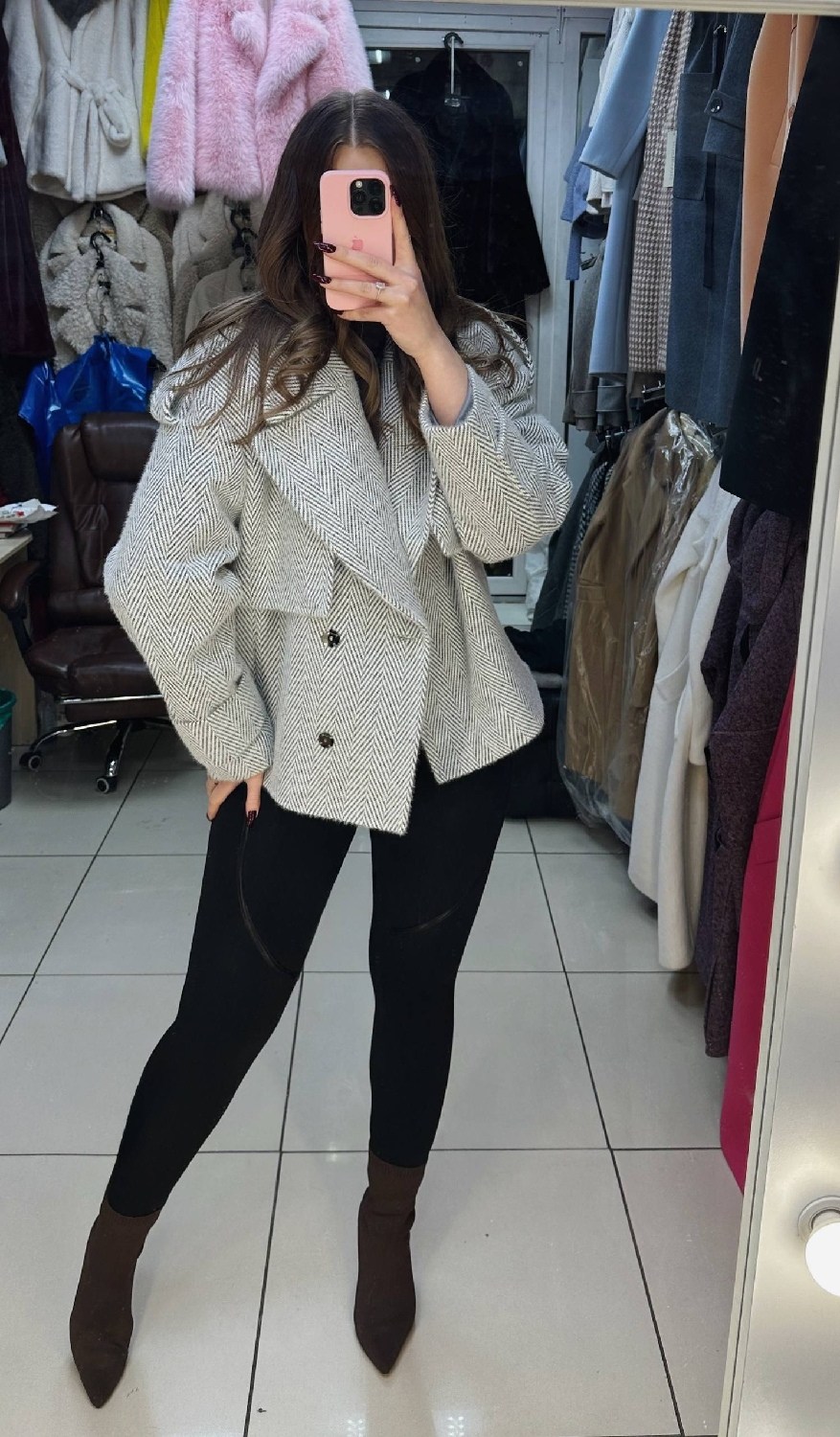 стильное пальто,пальто и куртки,пальто короткие,стильная куртка,оверсайз пальто