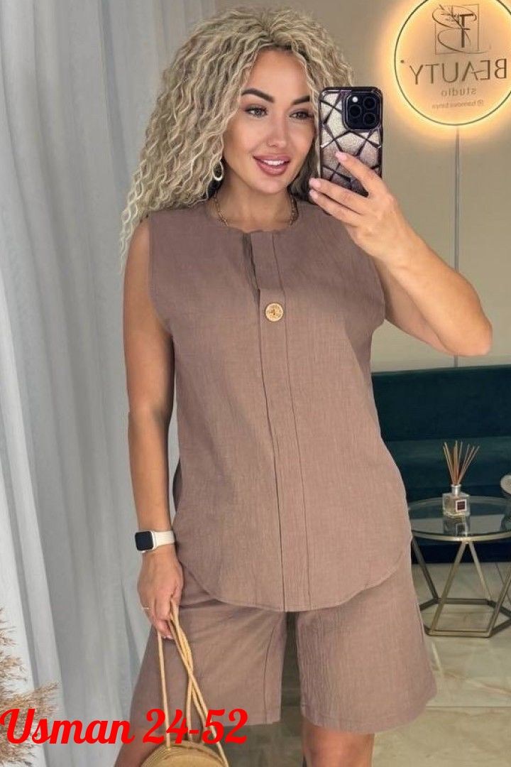 летние костюмы женские,костюм женский с шортами,льняной костюм с шортами,летние костюмы,комплект костюм