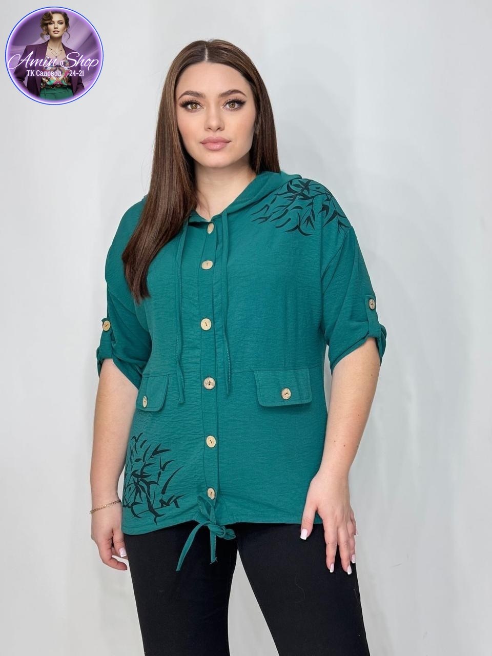 блузка с капюшоном,женская кофта,туника нарядная,женская блуза,туника женская