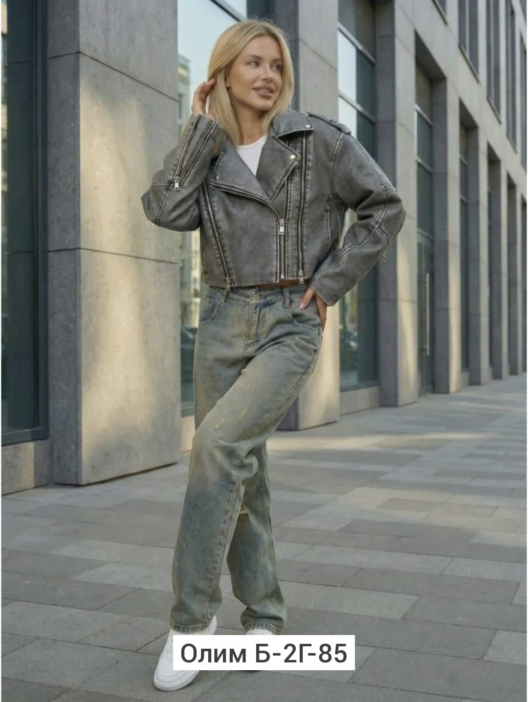 кожаная куртка косуха,куртка косуха,кожаная куртка косуха janna banana цвет серый,женская верхняя одежда куртка эко кожа,куртка кожаная женская косуха